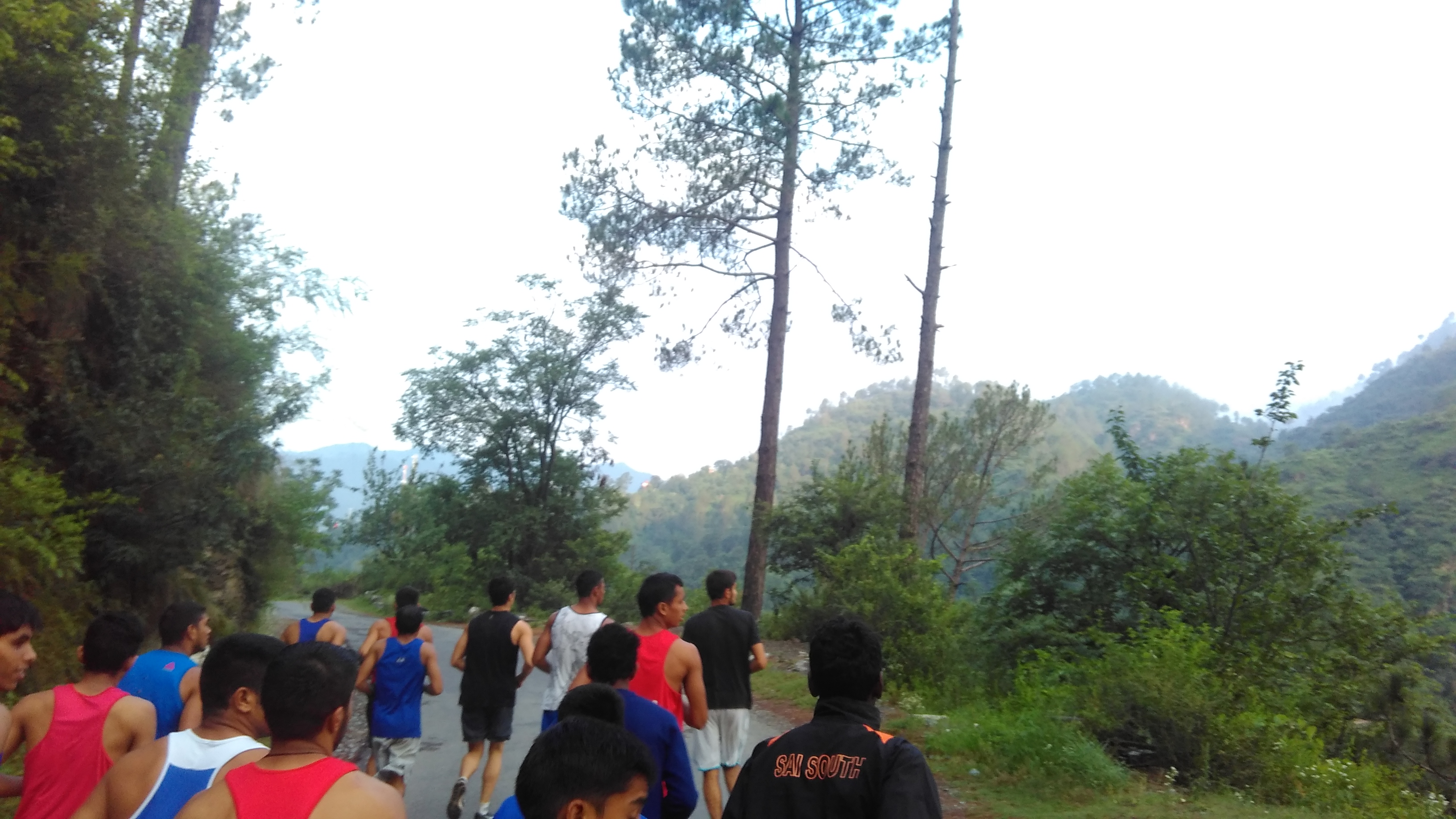 Sports Authority of India National Boxing Academy Rohtak's Trainees During Their Cross Country Run to Chail-2